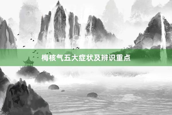 梅核气五大症状及辨识重点